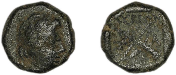Lycian League Tlos Troxell 1982 3.65, реверс, bm
