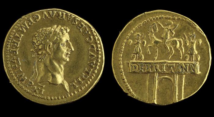 RIC I (second edition) Claudius 33, реверс, bm