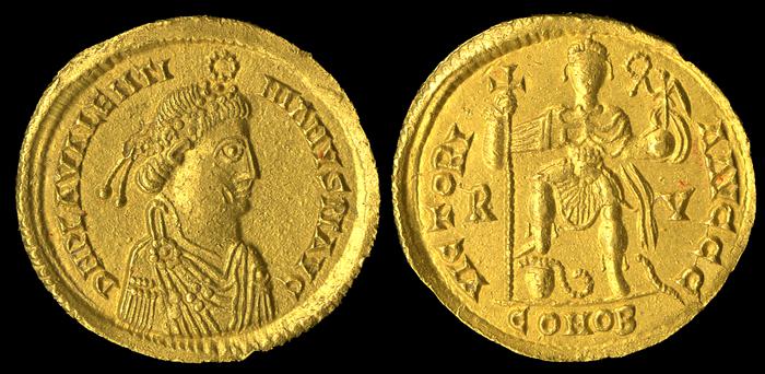RIC X Visigoths 3715, реверс, bm
