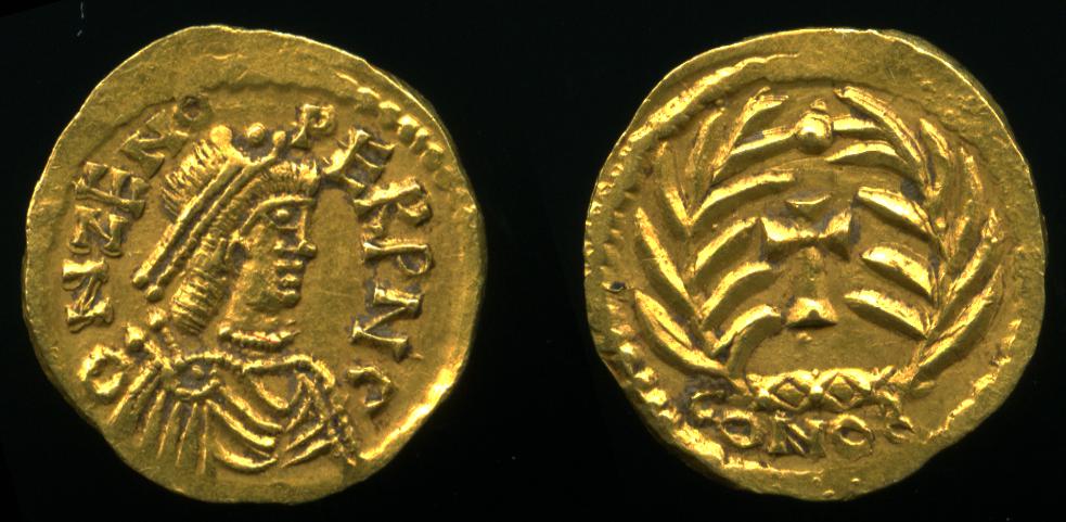 RIC X Zeno (West) 3614, аверс, bm