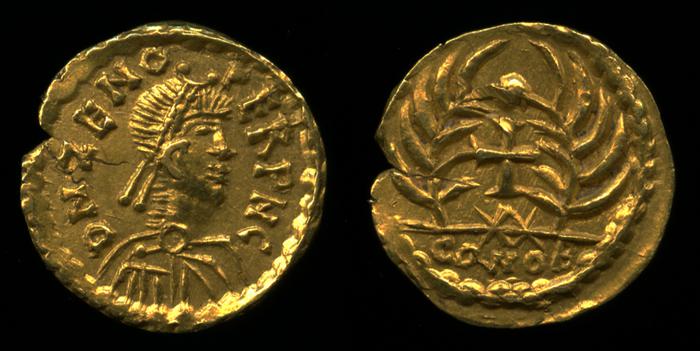 RIC X Zeno (West) 3614, реверс, bm