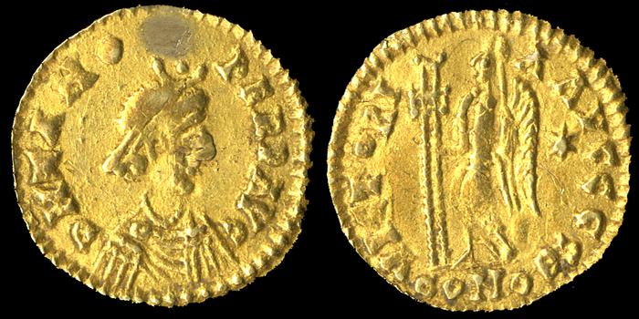 RIC X Visigoths 3771, реверс, bm