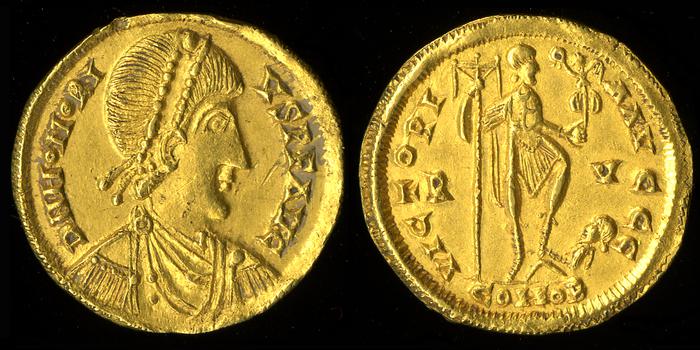 реверс RIC X Visigoths 3704