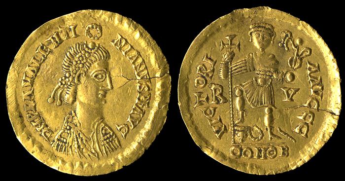 RIC X Visigoths 3713, реверс, bm