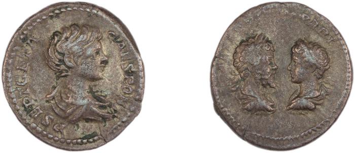 RIC IV Geta 5, реверс, bm