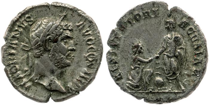 реверс RIC II, Part 3 (second edition) Hadrian 1566