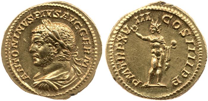 реверс RIC IV Caracalla 264E