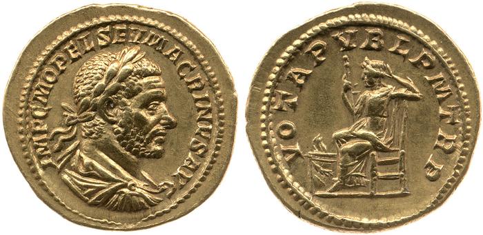 реверс RIC IV Macrinus 12