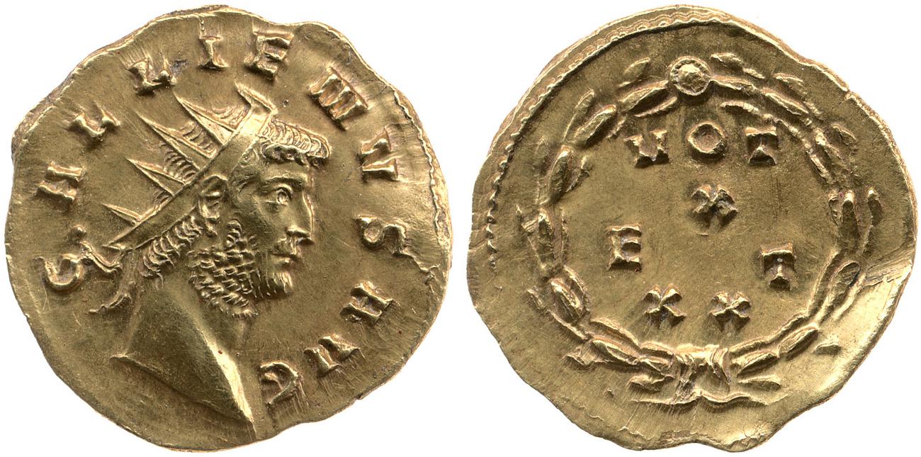 аверс RIC V Gallienus 95