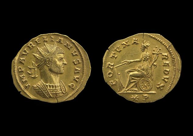 реверс RIC V Aurelian 91