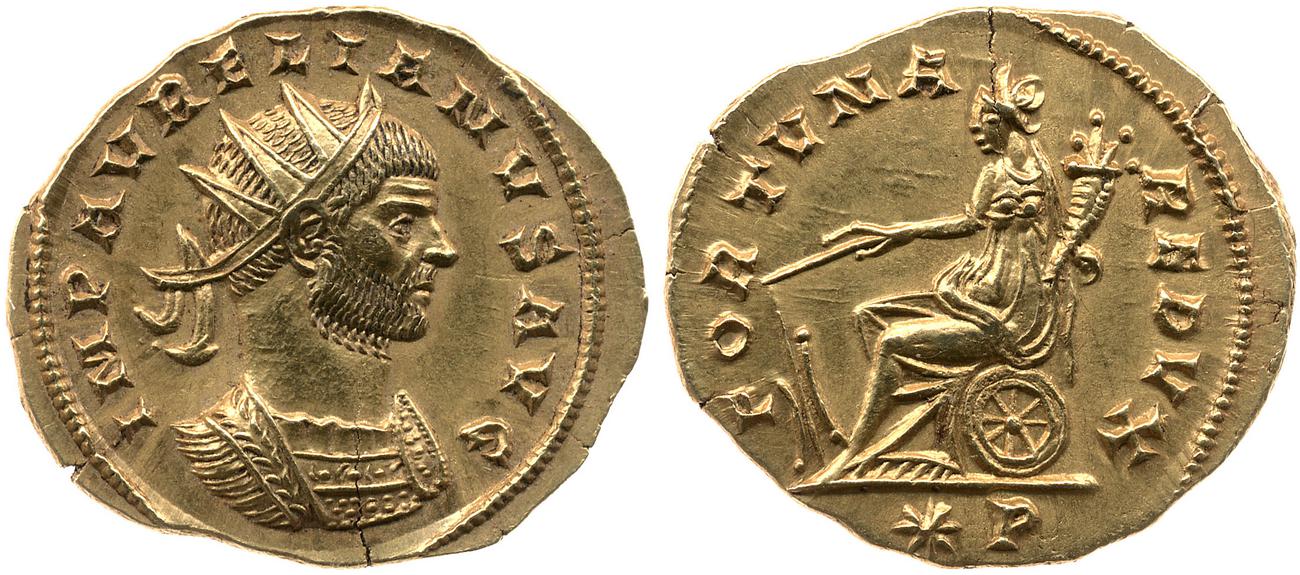 аверс RIC V Aurelian 171