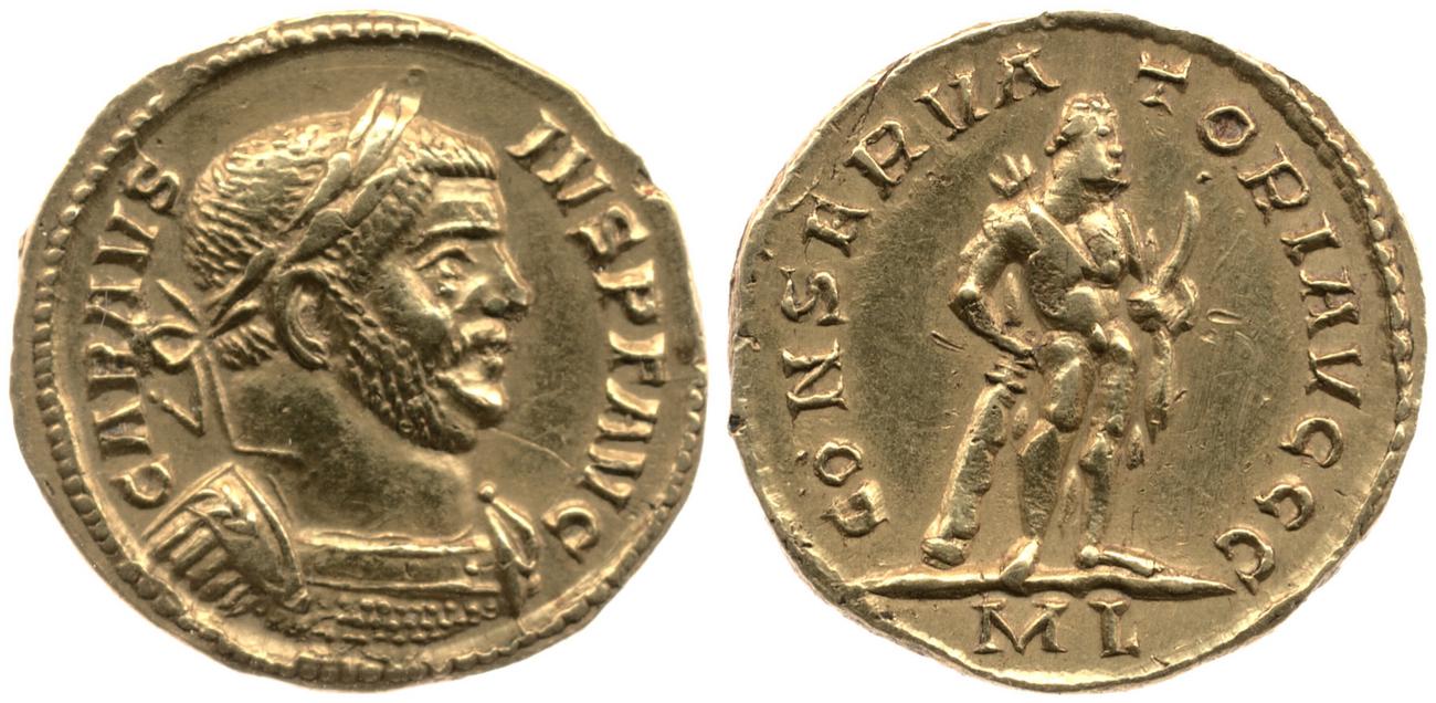 аверс RIC V Carausius 2