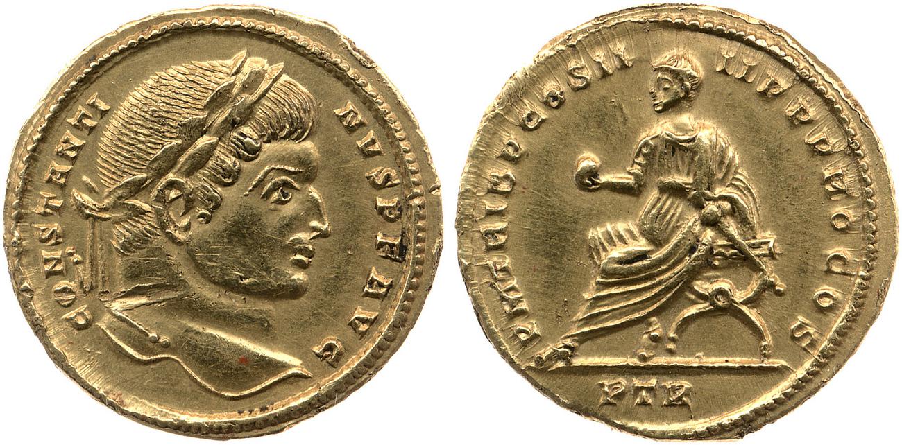 аверс RIC VII Treveri 21