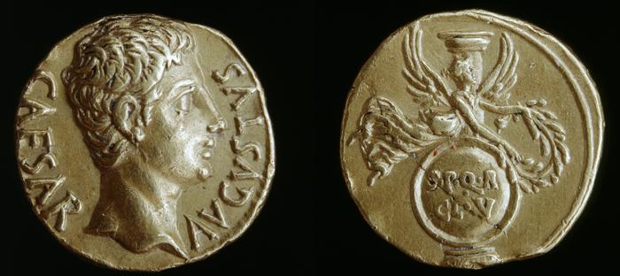 реверс RIC I (second edition) Augustus 90