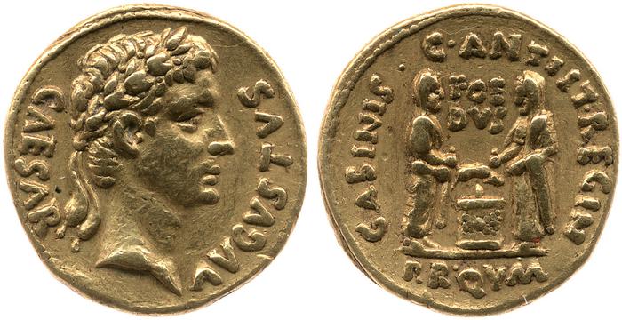 реверс RIC I (second edition) Augustus 411