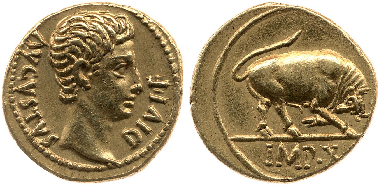 аверс RIC I (second edition) Augustus 166A