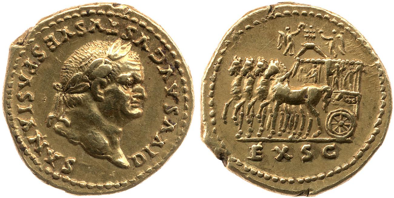 аверс RIC II, Part 1 (second edition) Titus 360