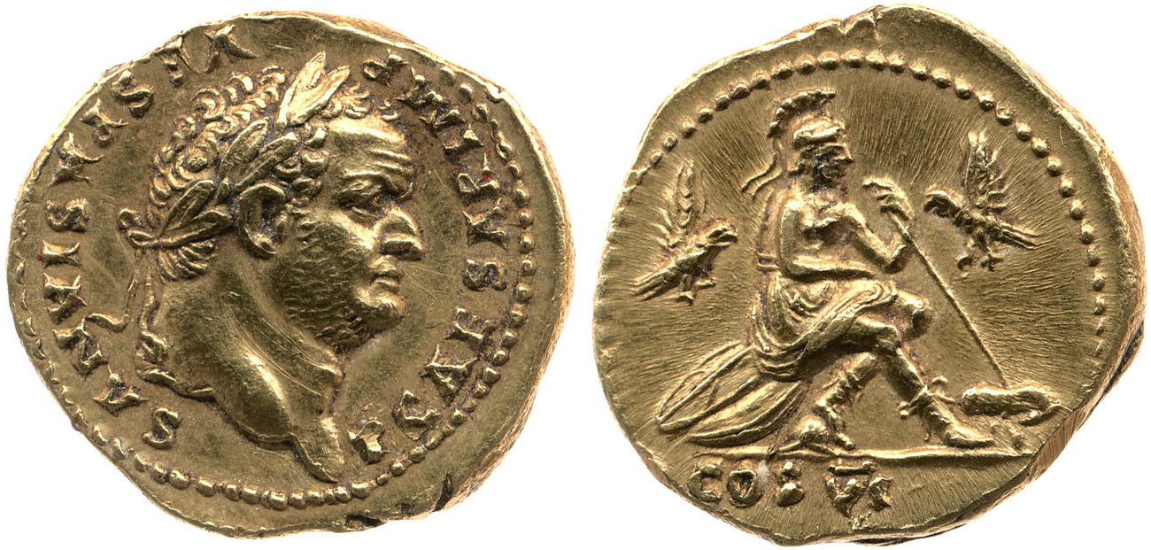 RIC II, Part 1 (second edition) Vespasian 954, аверс, bm