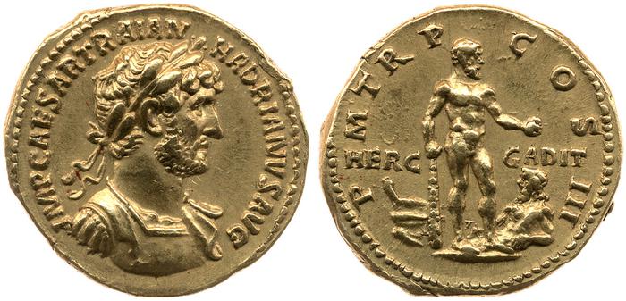 реверс RIC II, Part 3 (second edition) Hadrian 555