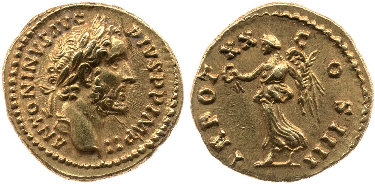 аверс RIC III Antoninus Pius 266A