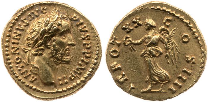 реверс RIC III Antoninus Pius 266A