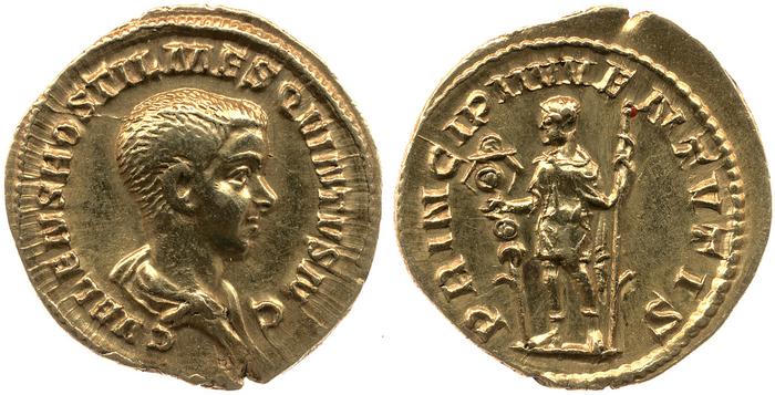 реверс RIC IV Trajan Decius 181B