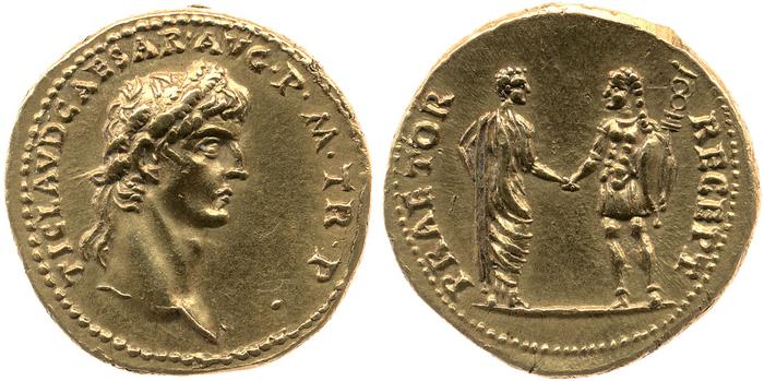 реверс RIC I (second edition) Claudius 11