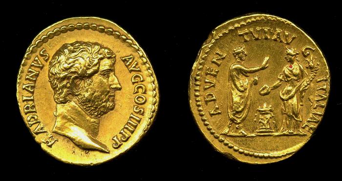 реверс RIC II, Part 3 (second edition) Hadrian 1558