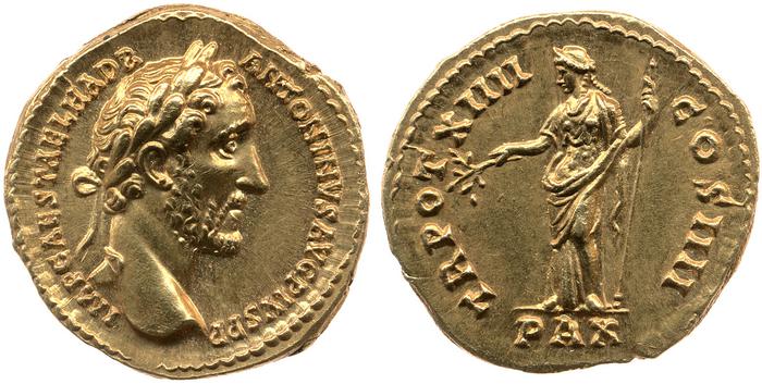 реверс RIC III Antoninus Pius 200c