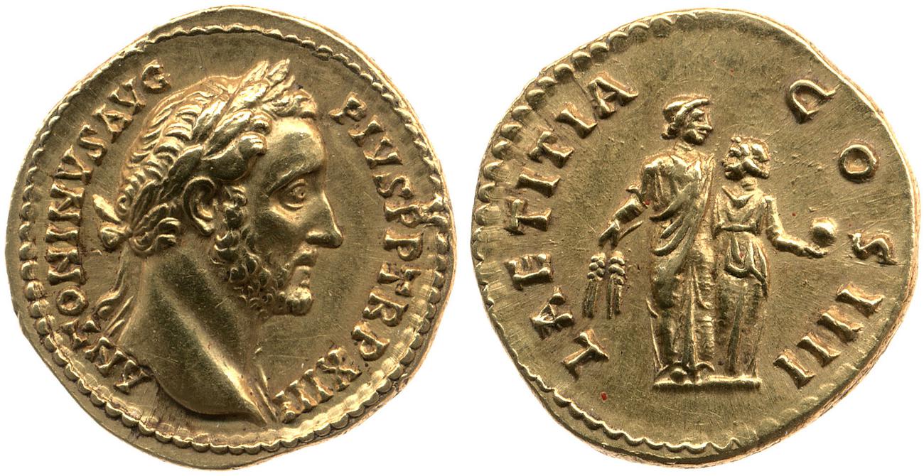 аверс RIC III Antoninus Pius 190