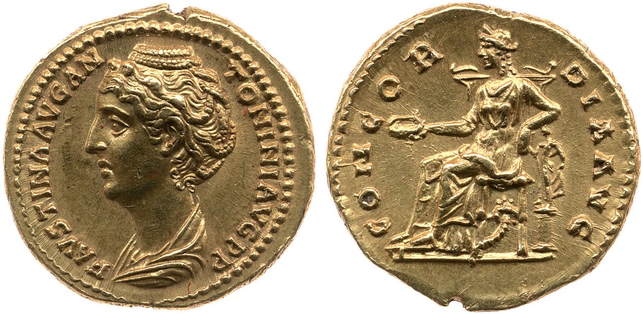 аверс RIC III Antoninus Pius 328B