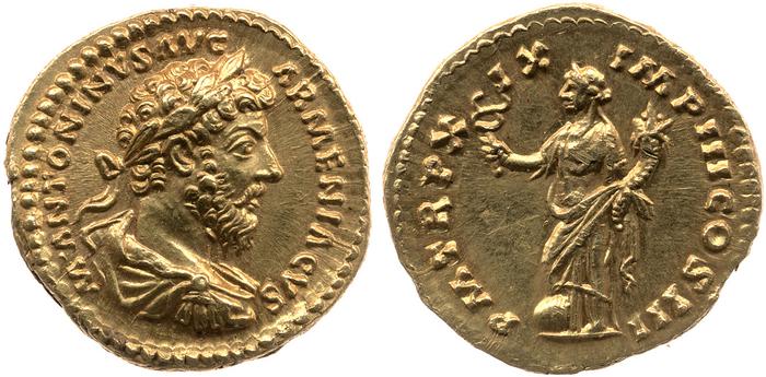 реверс RIC III Marcus Aurelius 131
