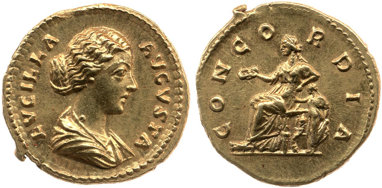 аверс RIC III Marcus Aurelius 755