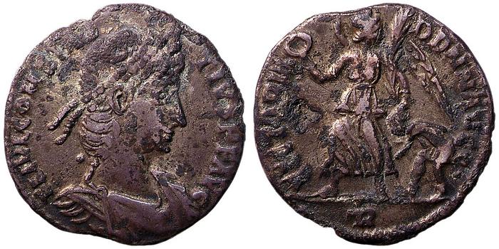 RIC VIII Rome 64, реверс, bm