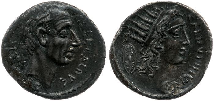 RRC 437/1b, реверс, bm