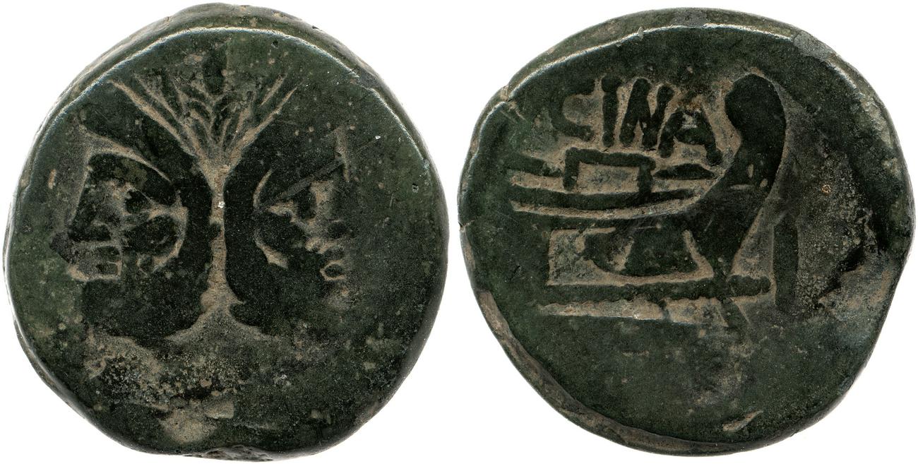 RRC 178/1, obverse, bm