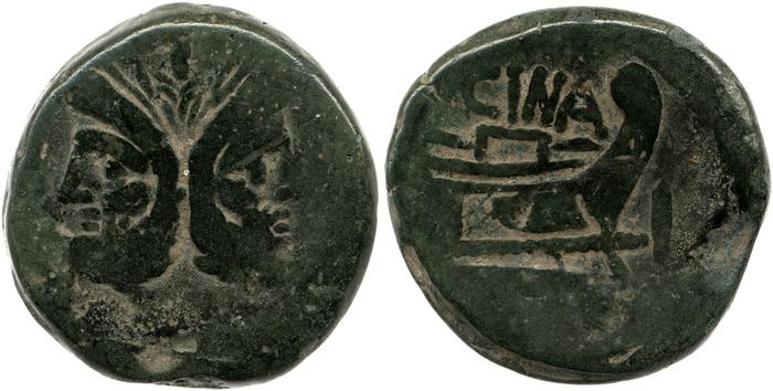 RRC 178/1, reverse, bm