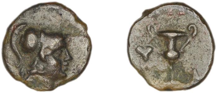 Methymna Franke 1975 26, реверс, bm