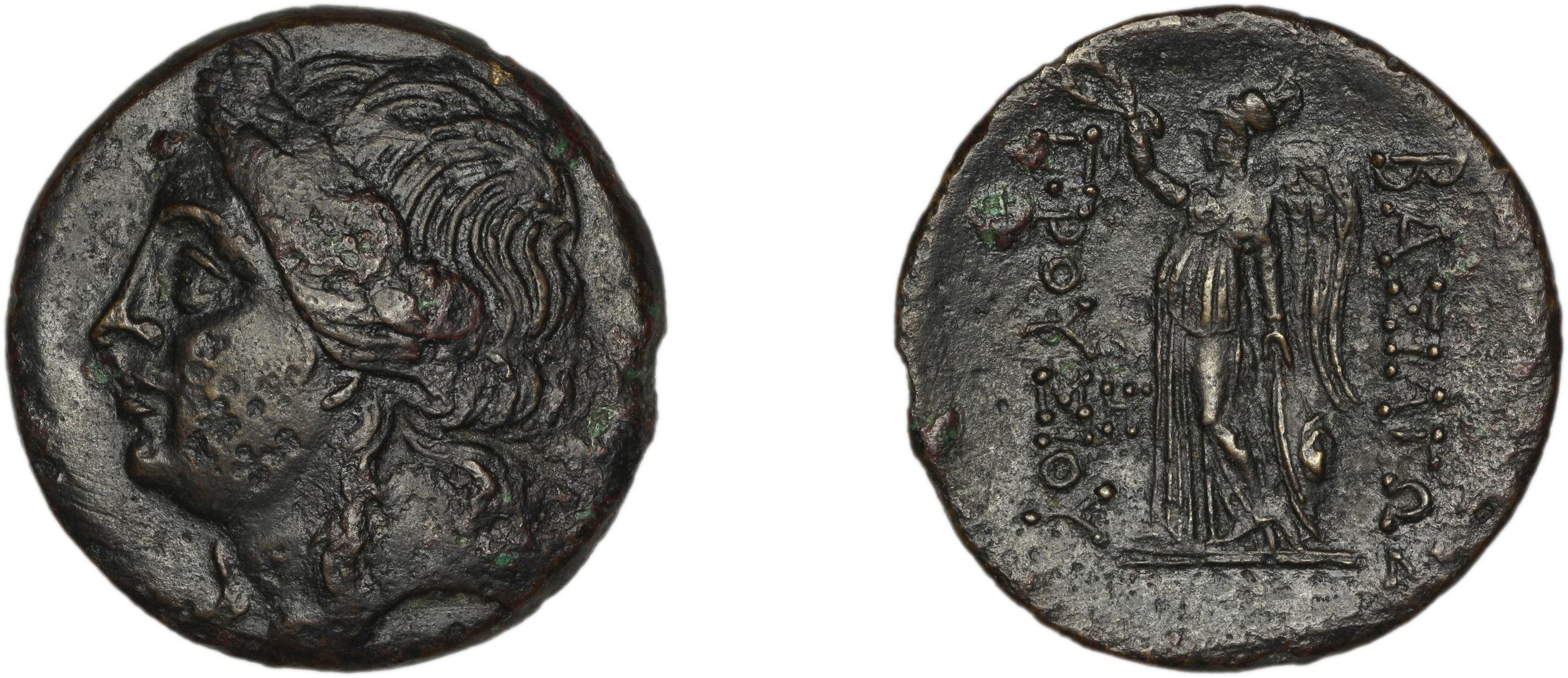 Prusias I of Bithynia Bithynia Waddington 1908 16, аверс, bm