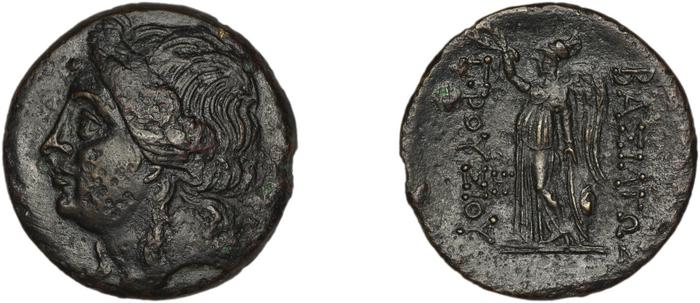 Prusias I of Bithynia Bithynia Waddington 1908 16, реверс, bm