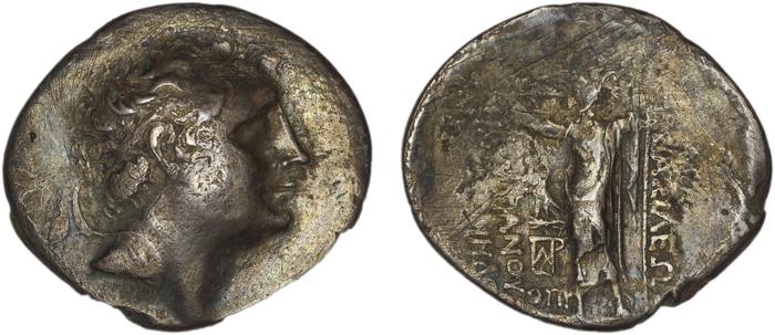 Nicomedes II of Bithynia Bithynia Waddington 1908 40, реверс, bm