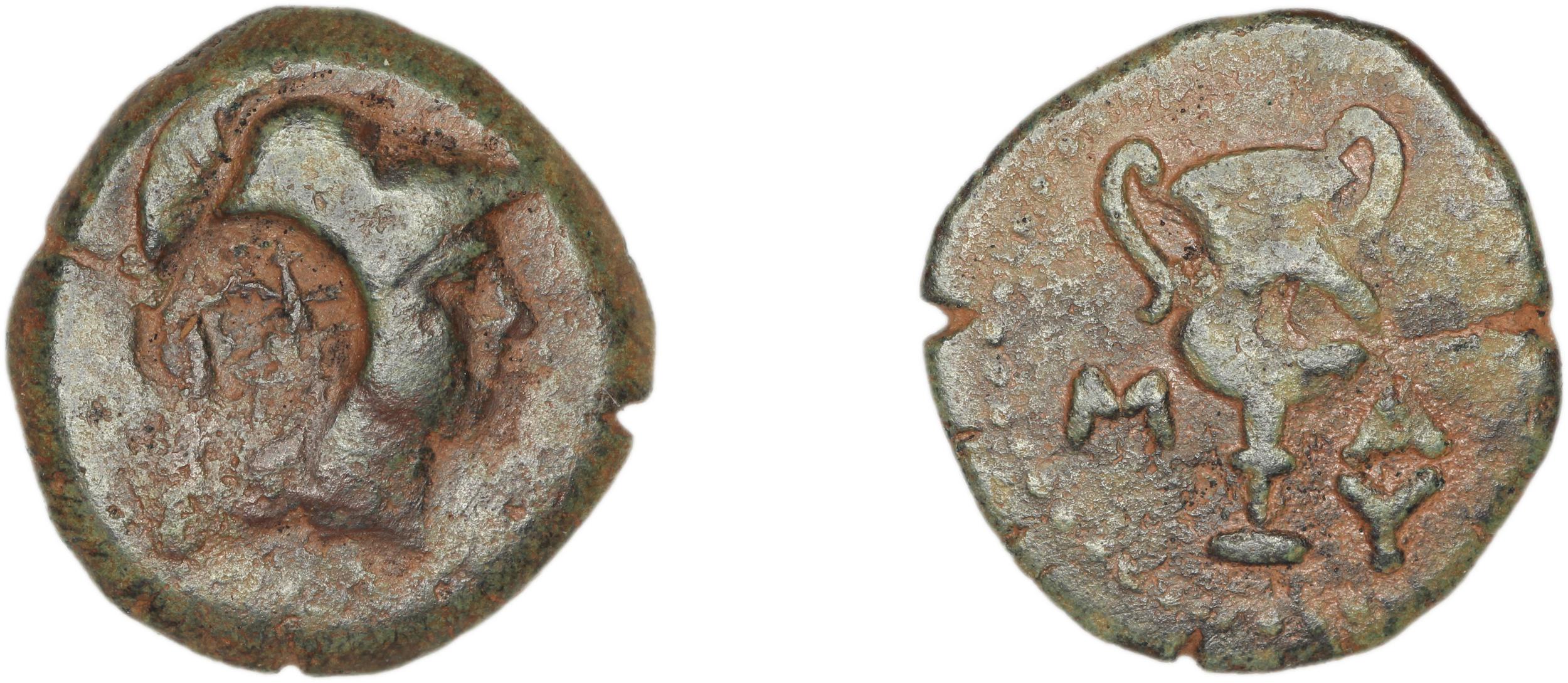 Methymna Franke 1975 25, аверс, bm