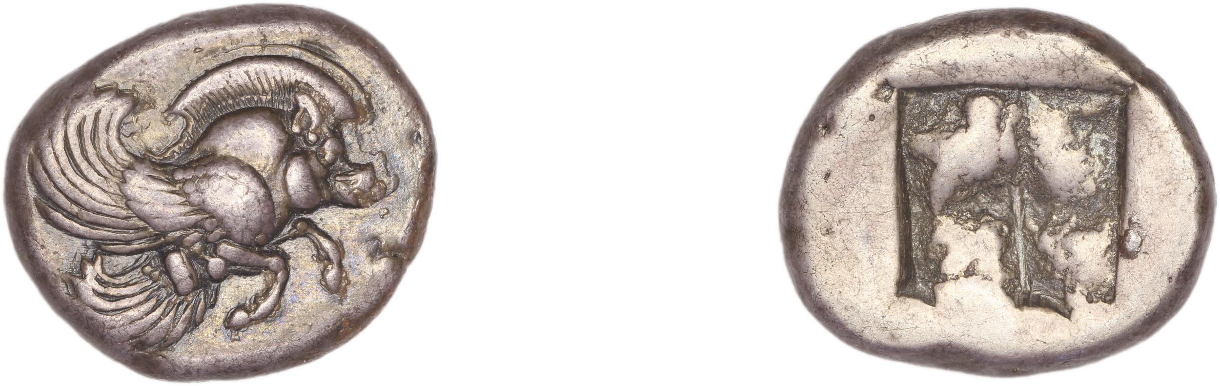 Clazomenae Dengate 1967 IB didrachms, аверс, bm