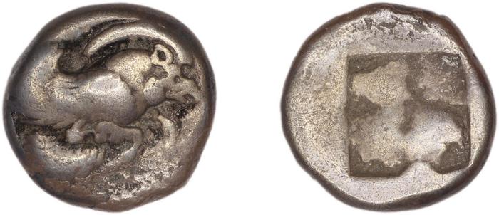 реверс Clazomenae Dengate 1967 IC drachms