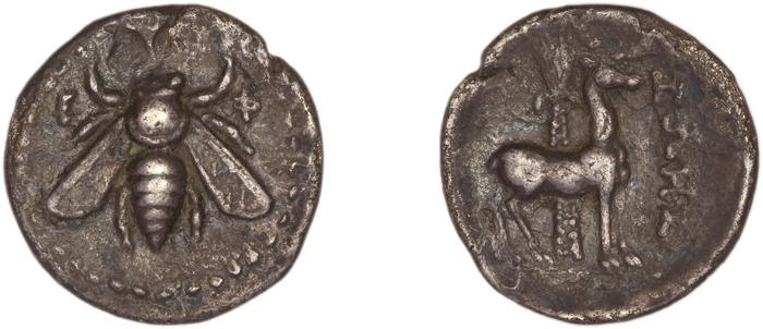 Ephesus Kinns and Holt 2023 Period V, AR XIX, реверс, bm
