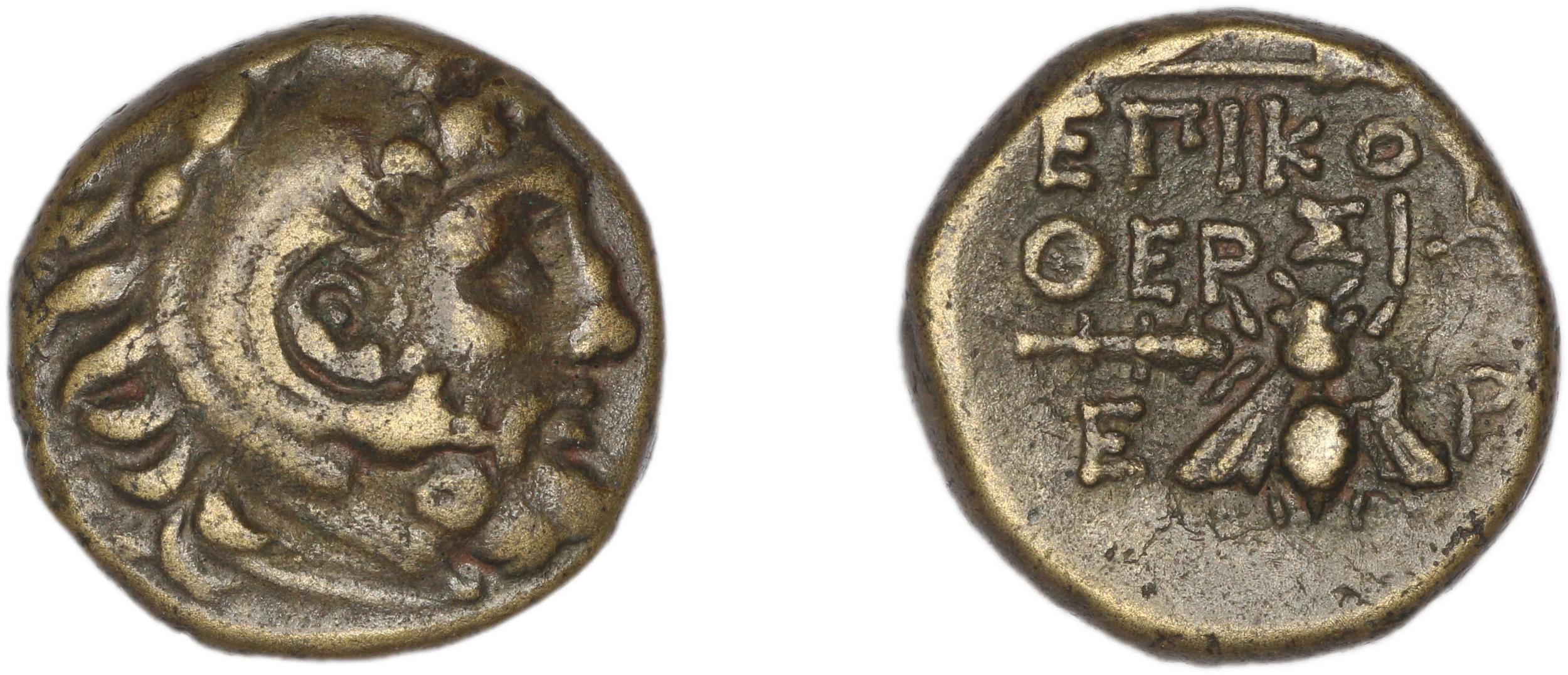 Erythrae Kinns 1980 Period III.2, AE 10, аверс, bm