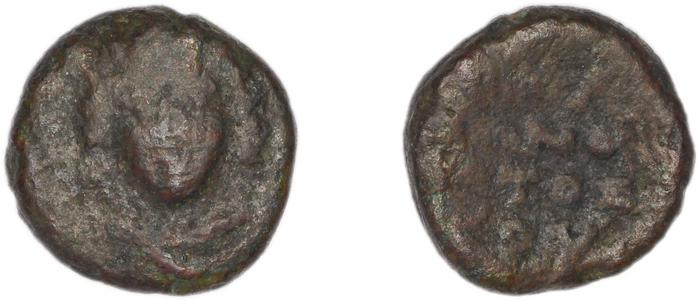 Erythrae Kinns 1980 Period IV, AE 18, реверс, bm
