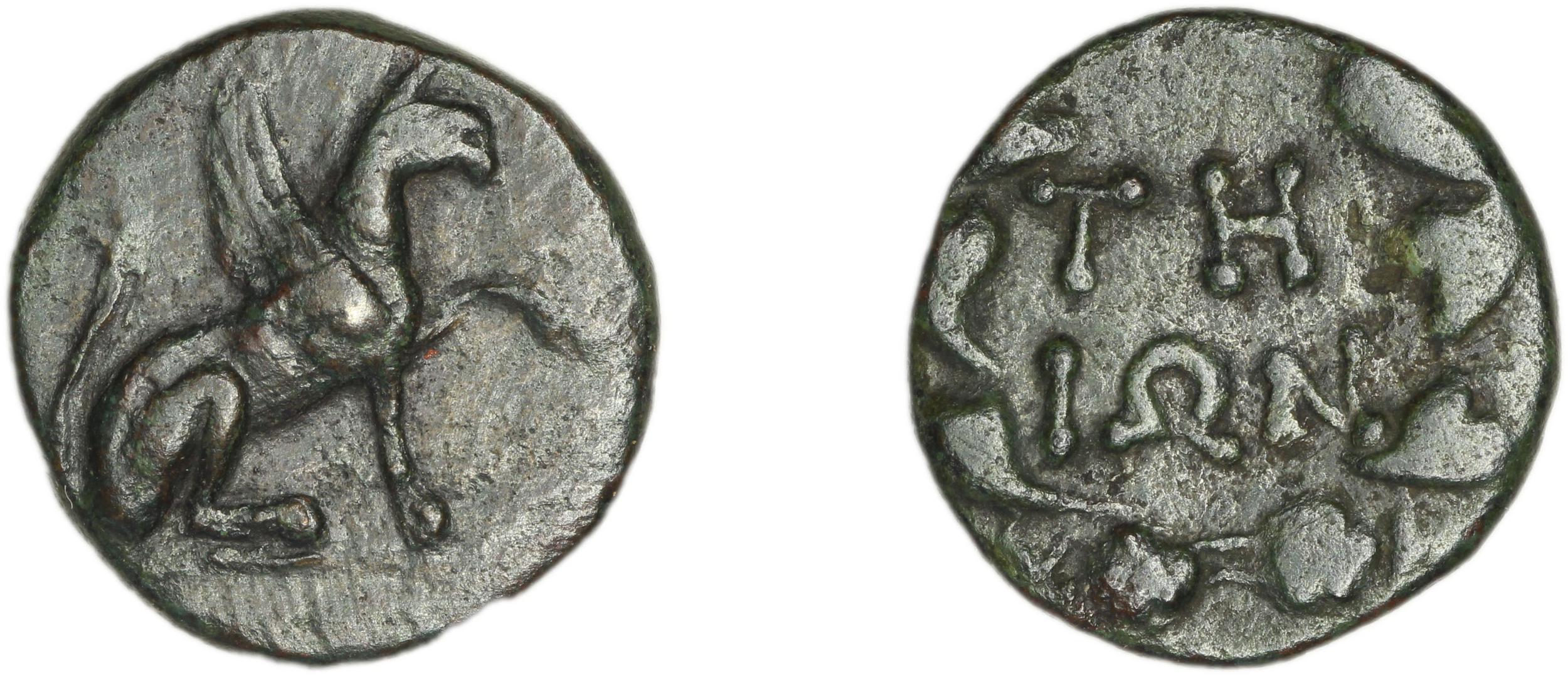 Teos Kinns 1980 Period IV, AE 15, аверс, bm