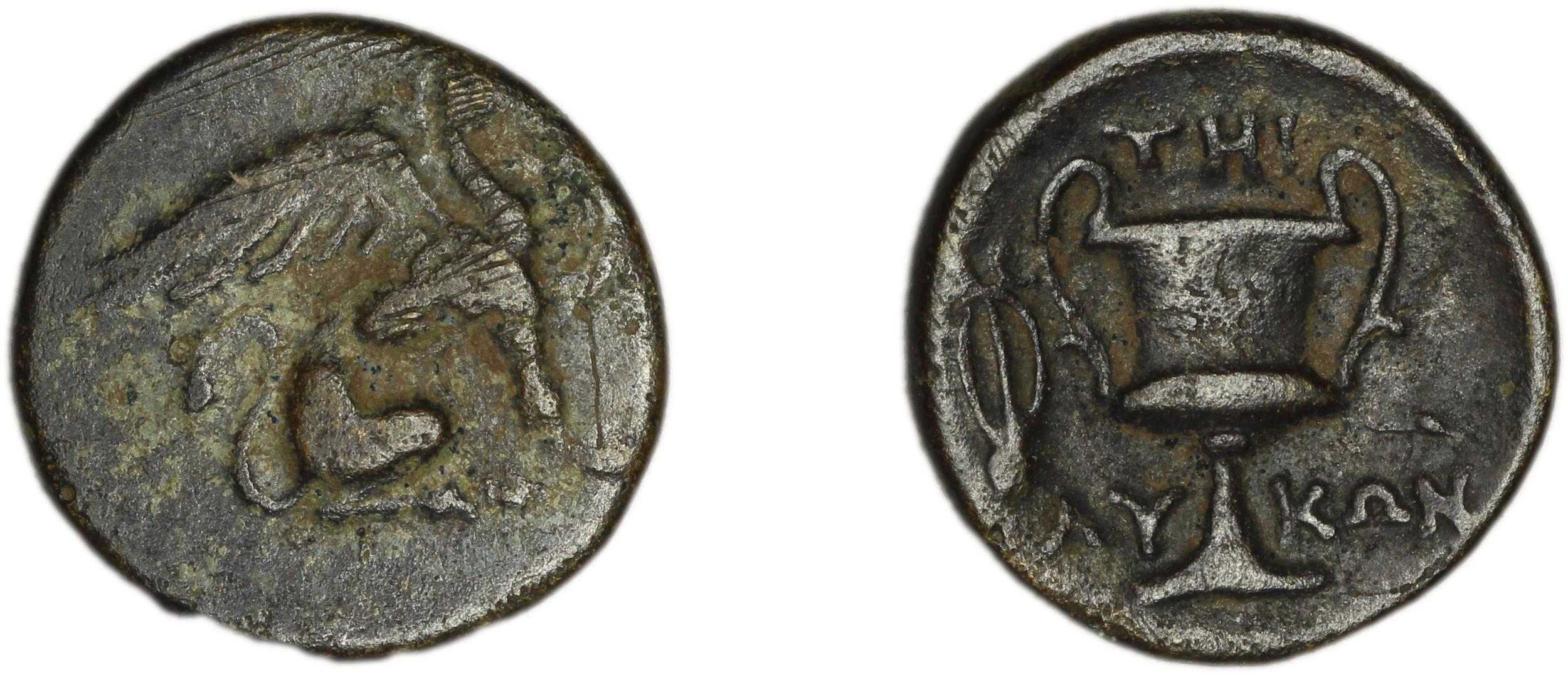 Teos Kinns 1980 Period I.2, AE 6, аверс, bm