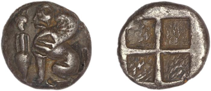 Chios Hardwick 1991 Chian 410-380 ar, реверс, bm